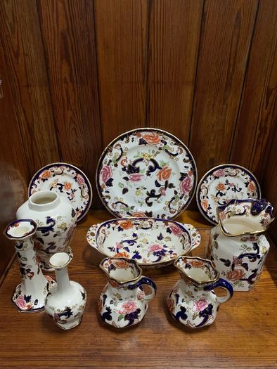10 piece Masons Ironstone Collection.