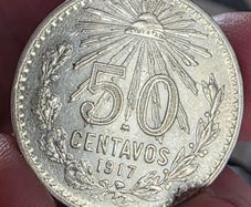 1917 mexican 50 centavos