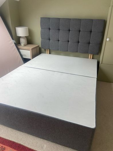 Double Bed Frame and Mattress