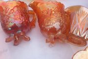 A Selection Of Vintage Carnival Glass