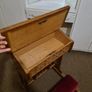 Antique Gothic Oak Prayer Bench Kneeler Stool Image 7