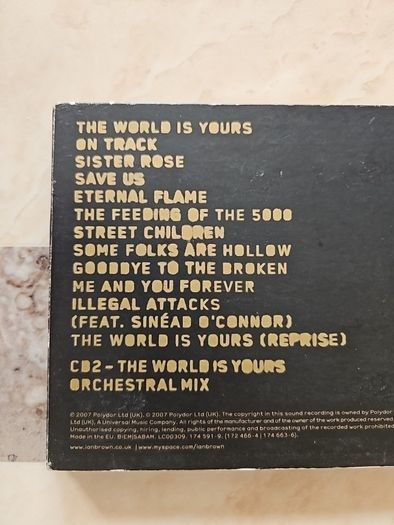 Ian Brown 2CD  - The World Is Yours