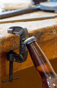 Cast Iron G-Clamp Bottle Opener