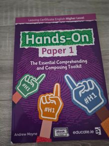 Leaving cert hands on paper 1 English book