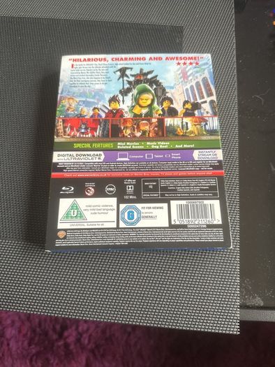 The Lego Ninja Movie blu ray