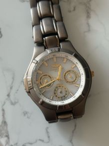 Solar Mens day date watch
