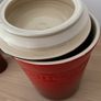 Le Creuset Storage Jar (Very Large with Sealed Lid) RED Image 3