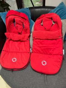 Bugaboo foot muffs in swords