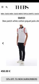 Gucci polo shirt never worn
