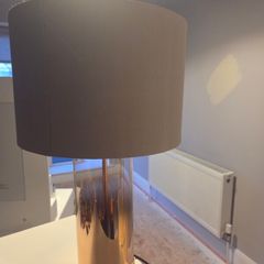 Matching lamp and light shade