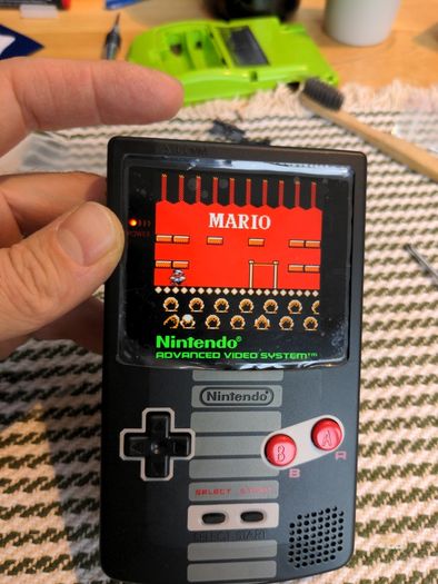 Gameboy Color IPS NES
