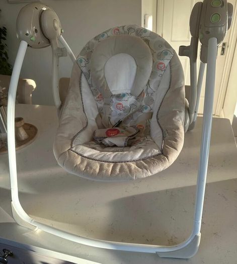 Ingenuity Soothe 'n Delight Portable baby swing