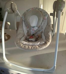 Ingenuity Soothe 'n Delight Portable baby swing