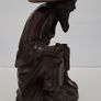 Antique Chinese wooden figurine Image 6