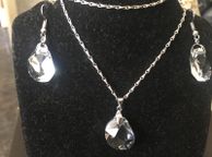 main image for ad Swarovski Crystal Elements Earrings and Pendant