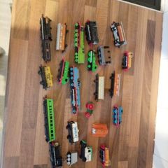 Job Lot: Vintage ERTL Thomas & Friends Die-Cast Trains & Rolling Stock