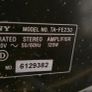 Power Amplifier Sony Ta-fe 230 Nice Condition Image 9