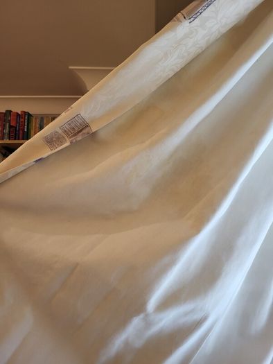 Sitting room curtains pencil pleats Michael Murphy