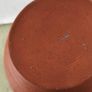 Stephen Pearce pottery vase, handcrafted in Ireland not signed terracotta body and white brushstroke detail Image 5