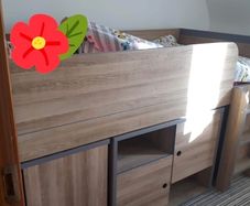 Mid sleeper bed ( now disassembled)
