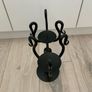 Black Cast Iron Candlebra Image 6