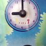 Vintage  Moving Clock ( Golf ) Image 8