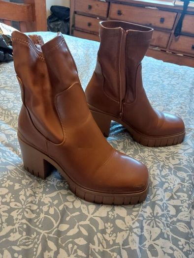Tan Boots