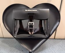 Dr. Martens heart shape bag leather
