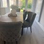 Diamond Furniture Horsen Dining Set Table, Bench & 4 Chairs Image 6