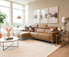 Italian pure leather  sofas with electric seats  half price