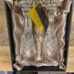 Killarney Crystal Trinity Champagne Glass Set
