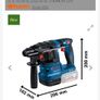 Bosch Professional GBH 18V-22 18V 3 Mode SDS-Plus Drill (Bare Unit) Image 3