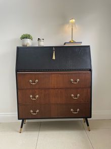Vintage writing desk/drinks cabinet