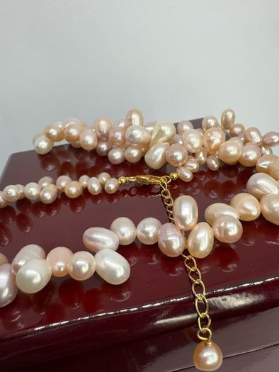 Perl Tucson Finds - Natural AAA Multi-Color Freshwater Pearl Necklace