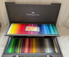 Faber Castell Polychromos 120 Set in Wooden Box