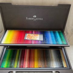 Faber Castell Polychromos 120 Set in Wooden Box