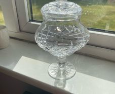 Cavan Crystal Jar + Lid