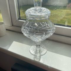 Cavan Crystal Jar + Lid