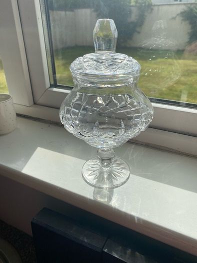 Cavan Crystal Jar + Lid