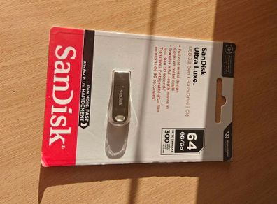 SanDisk Ultra Luxe 64GB USB 3.2 Flash Drive Sealed Brand New