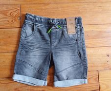 BNWT Age 9-10 Stretchy Denim Shorts