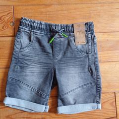 BNWT Age 9-10 Stretchy Denim Shorts