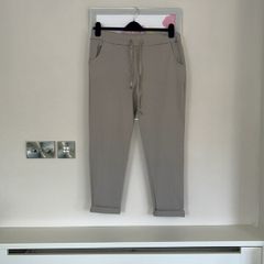 Brand-new Beige Chino Joggers from Virgo Boutique
