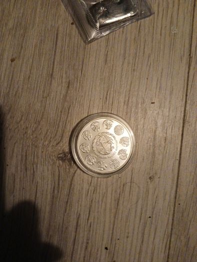 silver coin 100%