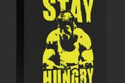 Arnie Stay Hungry Lightbox