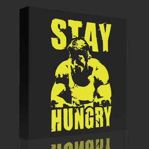 Arnie Stay Hungry Lightbox