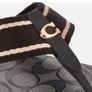 Coach Women's Zoe Webbed Flip Flops Image 3