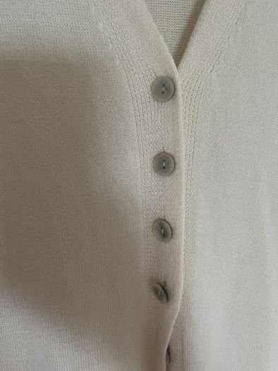 Cream cardigan