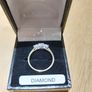 3 Stone Diamond Engagement Ring Image 2