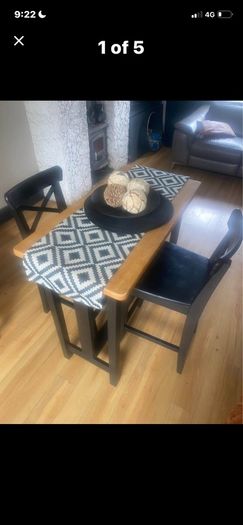 High table & chairs